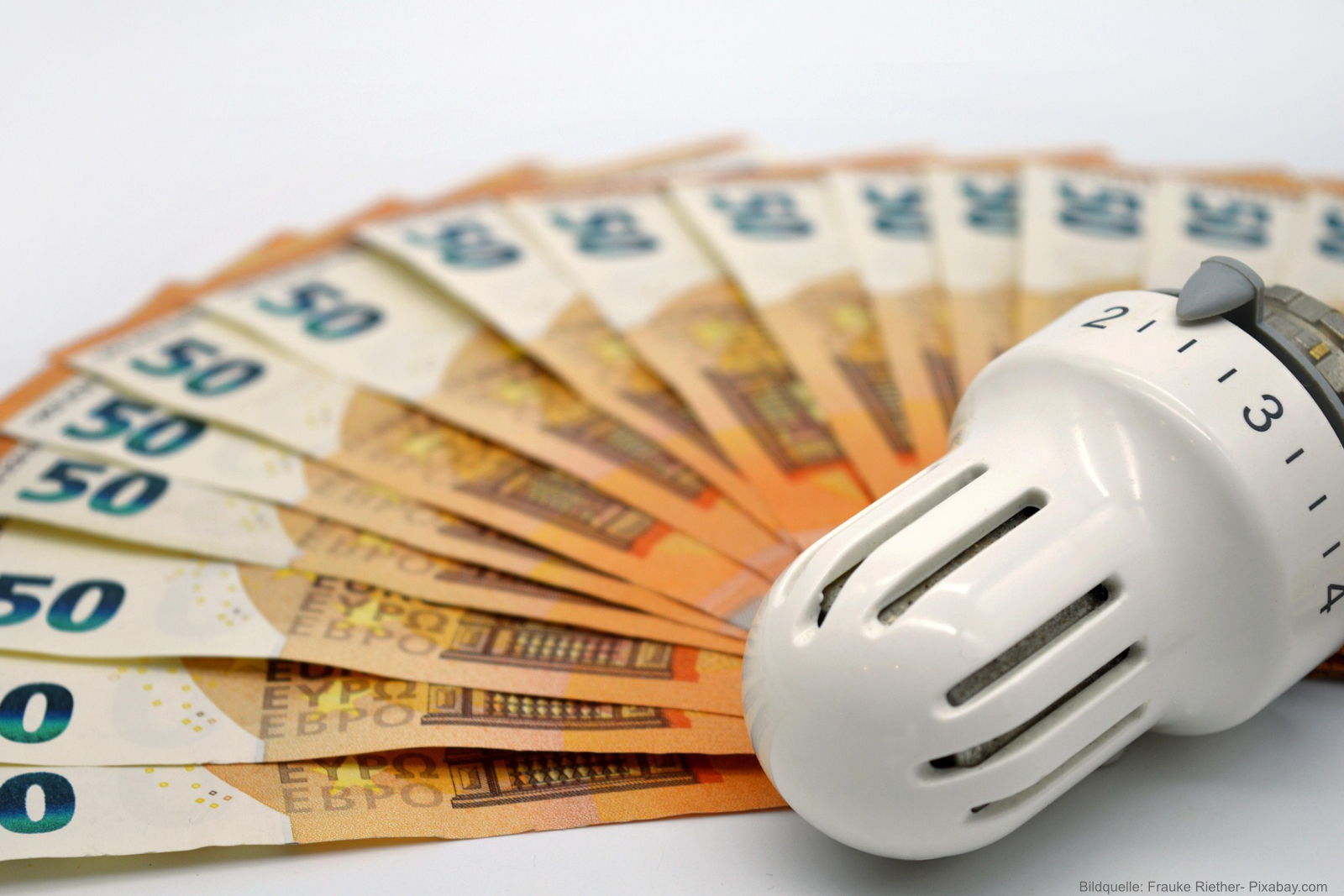 Heizkosten sparen - welchen Unterschied macht 1 Grad Celsius